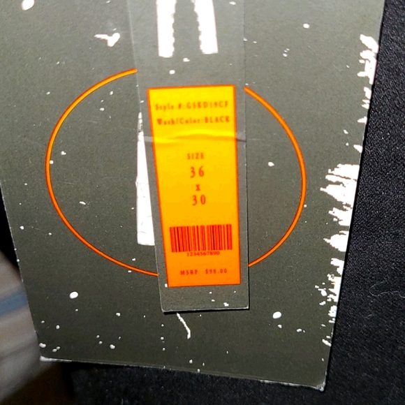 GENES shop knit denim men's jeans BNWT - Picture 6 of 7